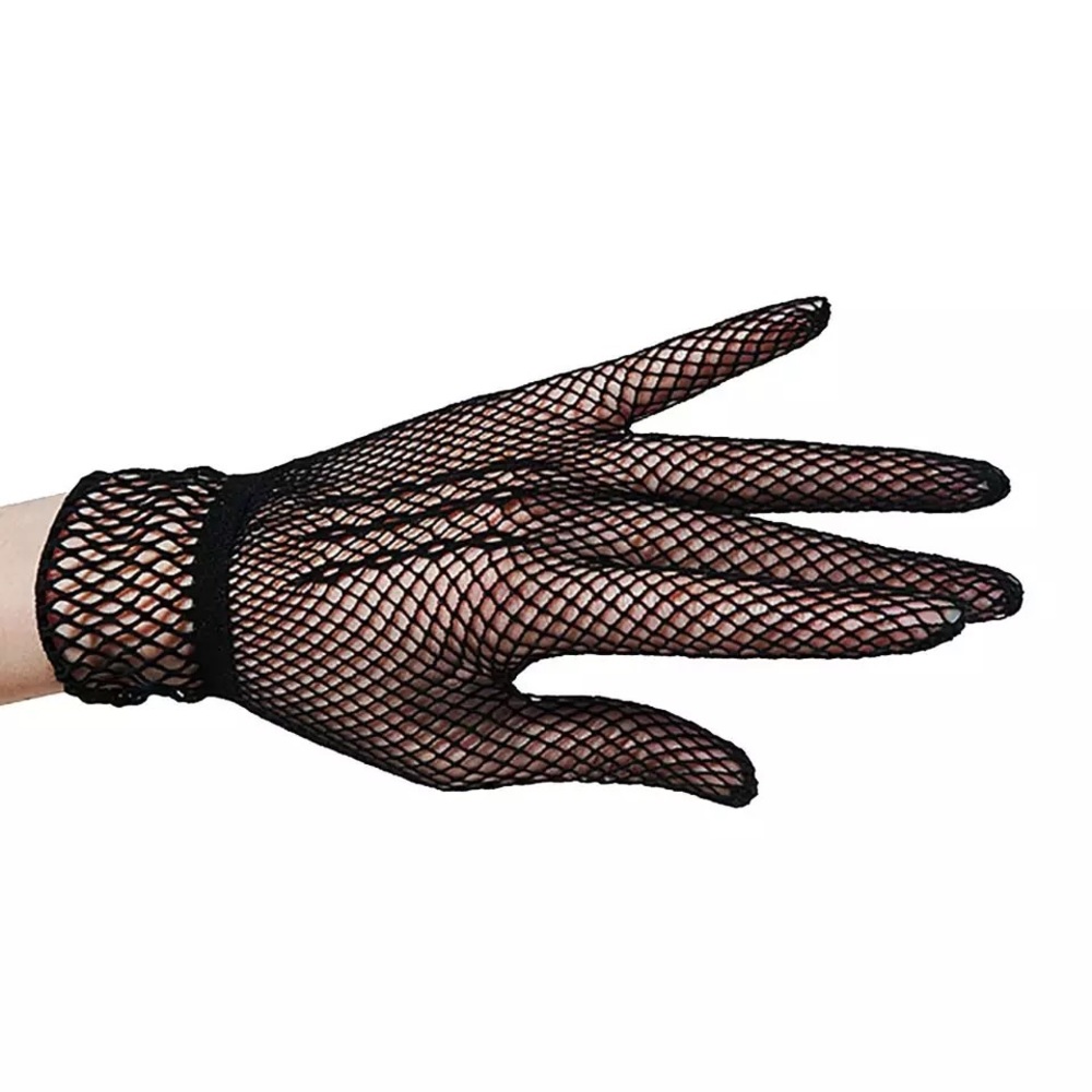 Women Summer Driving Fishnet Gloves - Picture 5 of 7